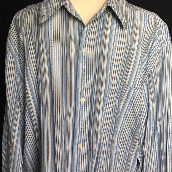 Gear Seven Collection Striped Button Down - Picture 10 of 16